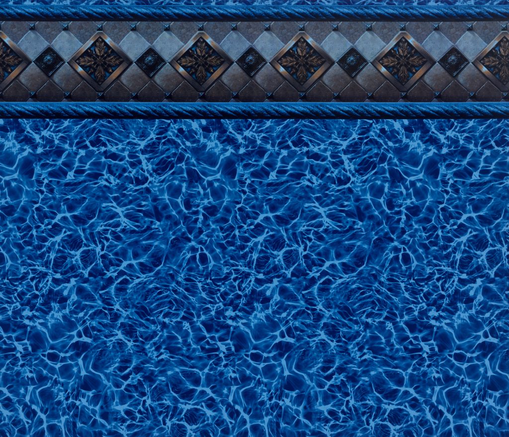 Blue Bayview Tile Blue Diffusion Floor