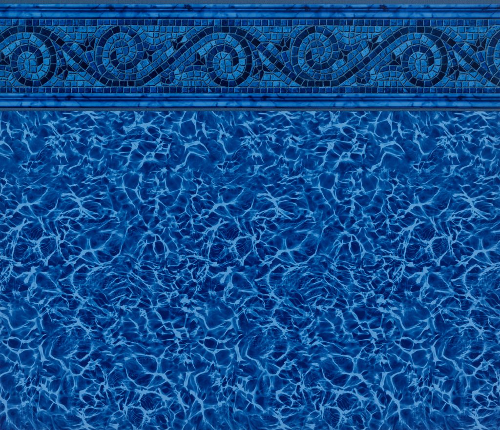 Siesta Wave Blue Tile Blue Diffusion Floor